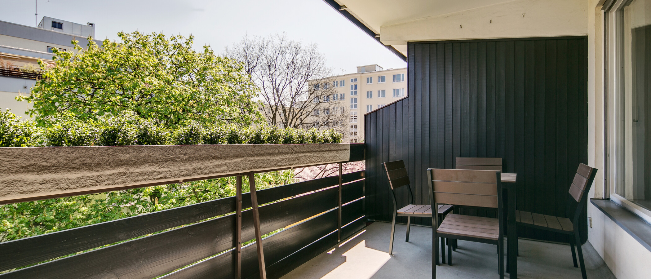 apartamento München Schwabing (rechts der Leopoldstraße) 01 balcón 9457