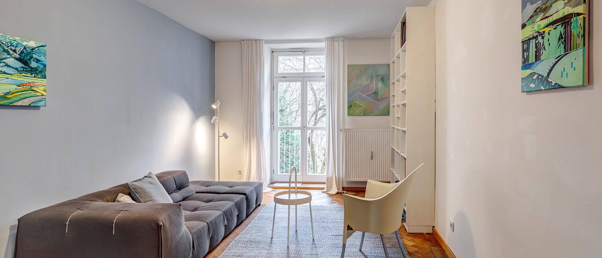 apartamento München Haidhausen 01 sala de estar 9460
