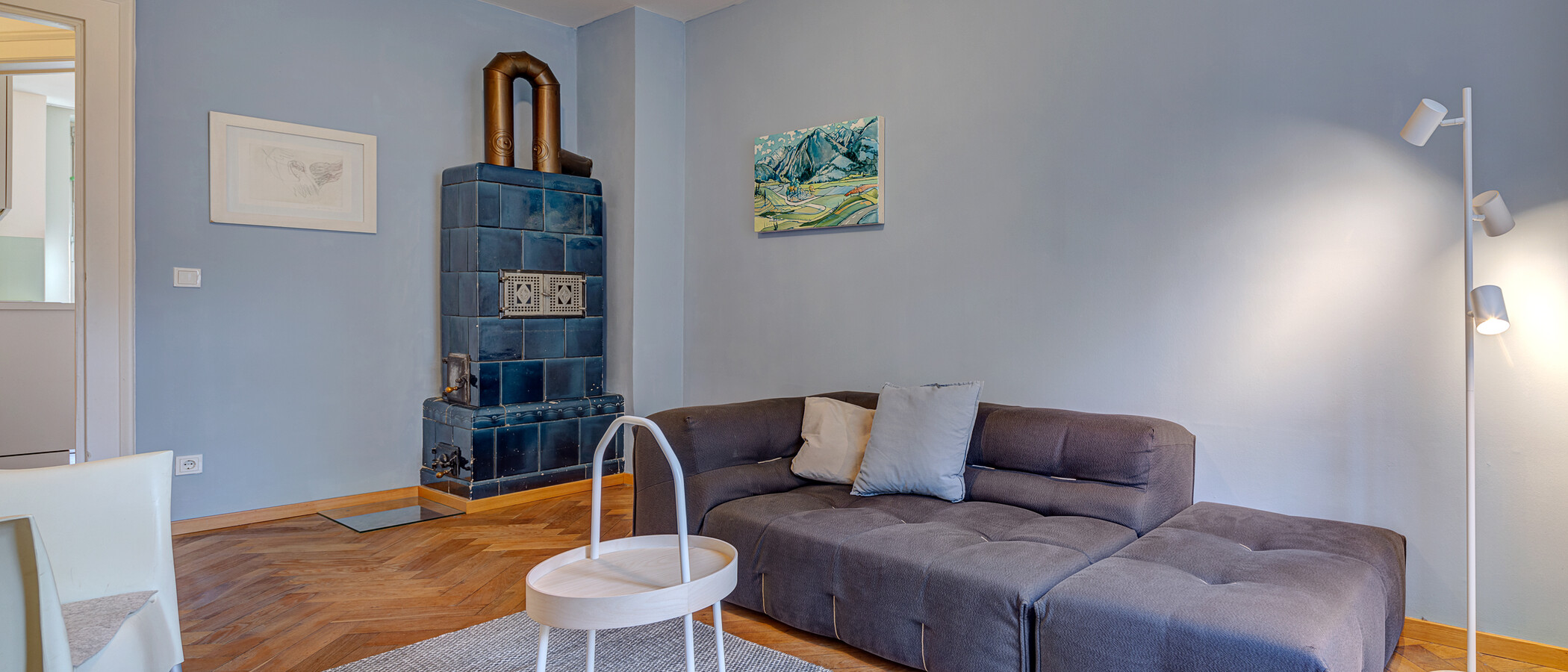 apartamento München Haidhausen 02 sala de estar 9460