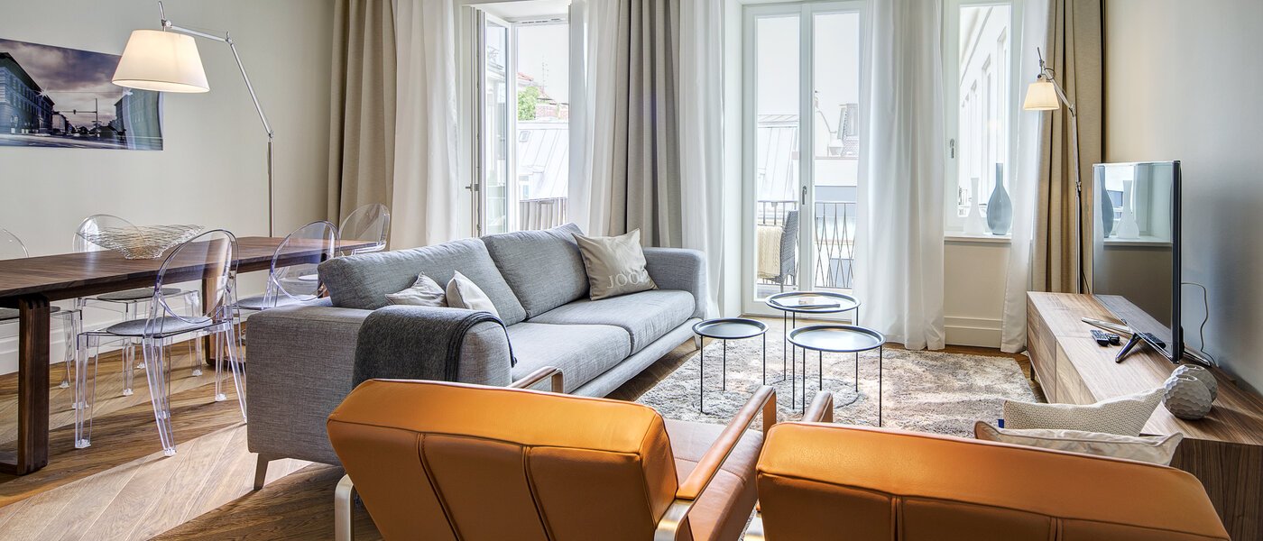 apartamento München Maxvorstadt - Rund um den Josephplatz 01 salón 9480