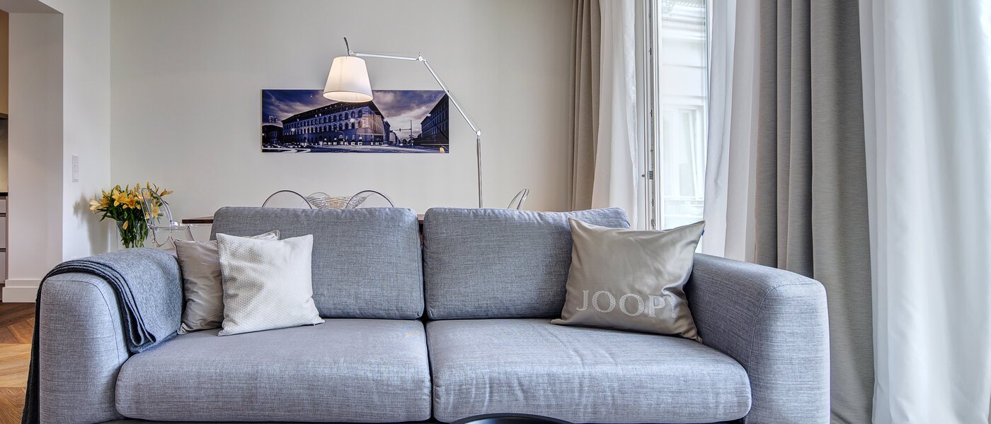 apartamento München Maxvorstadt - Rund um den Josephplatz 05 salón 9480