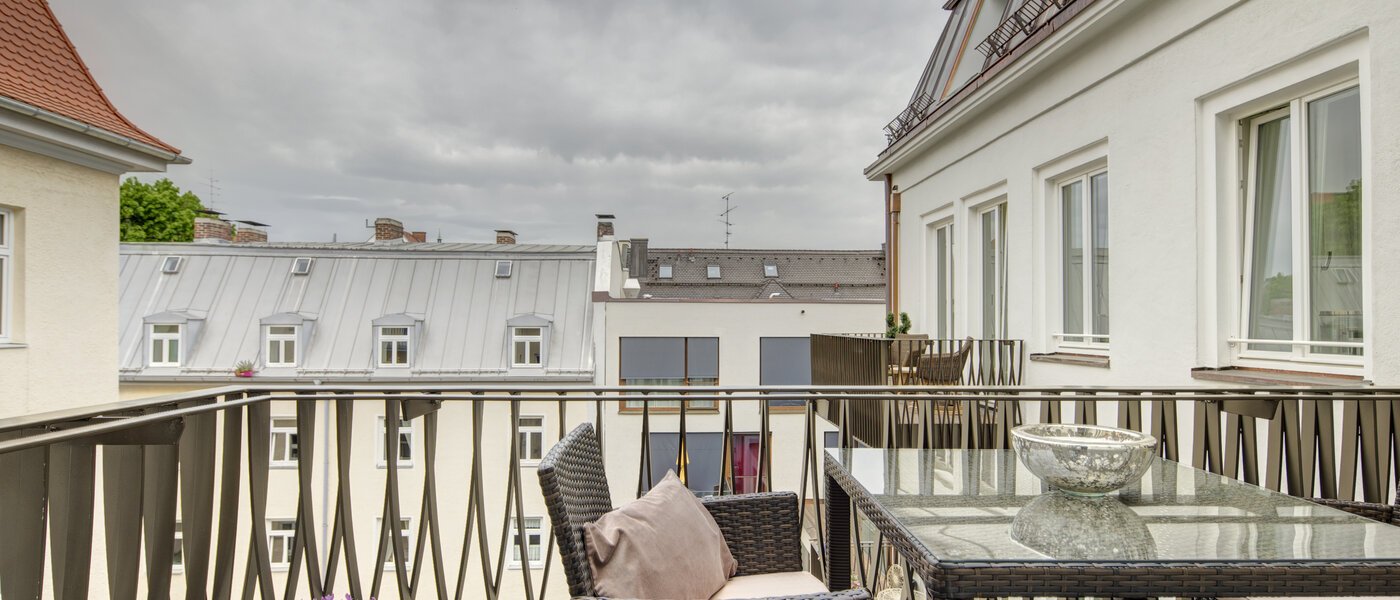 apartamento München Maxvorstadt - Rund um den Josephplatz 02 balcón 9480