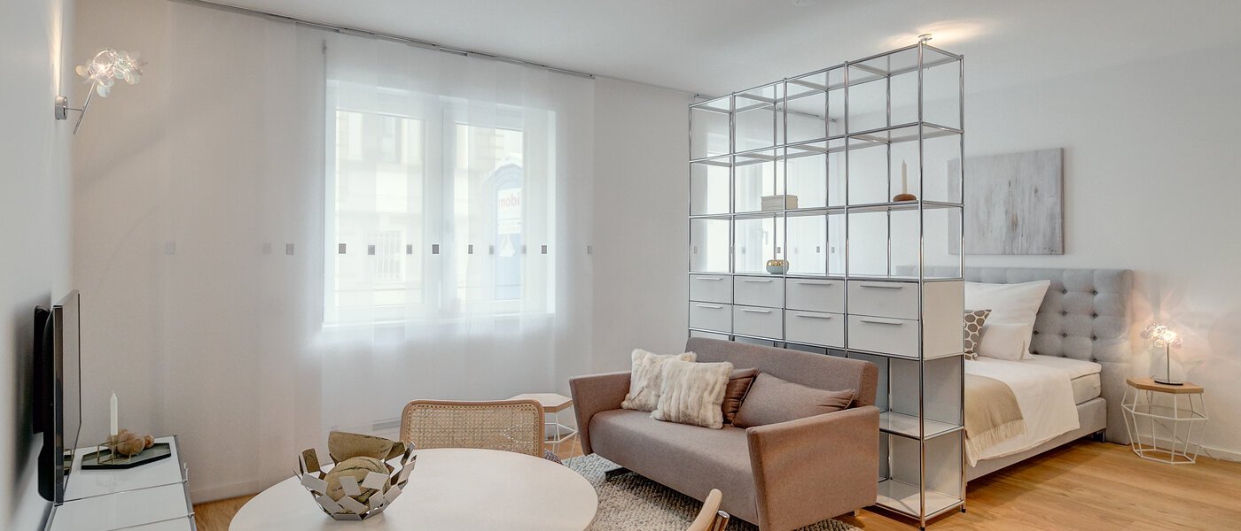 apartamento München Schwabing (rechts der Leopoldstraße) 01 salón 9520