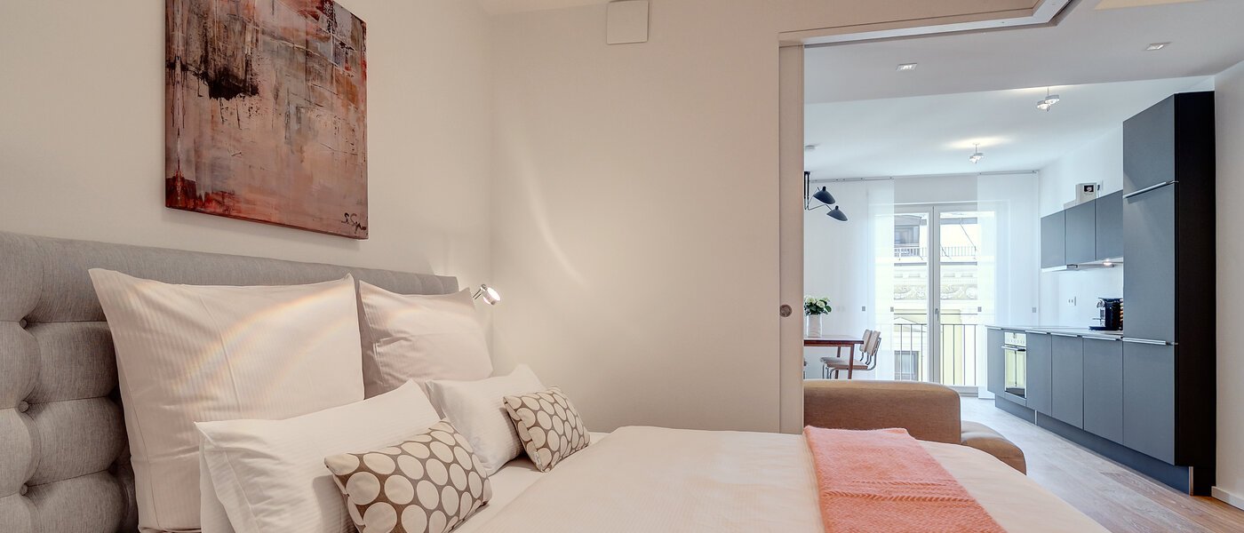 apartamento München Schwabing (rechts der Leopoldstraße) 04 dormitorio 9521