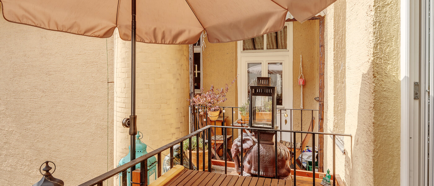 apartamento München Maxvorstadt - Westen 02 balcón 9535