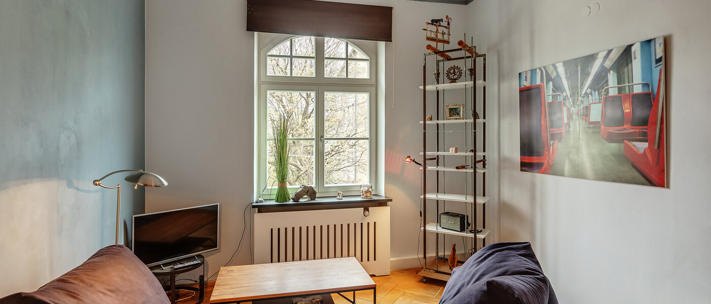 apartamento München Maxvorstadt - Westen 03 zona de día  9535