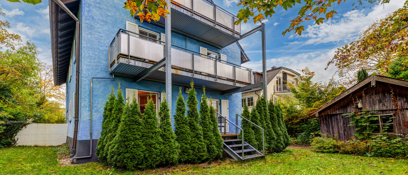 apartamento München Waldtrudering 03 jardín comunitario 9555