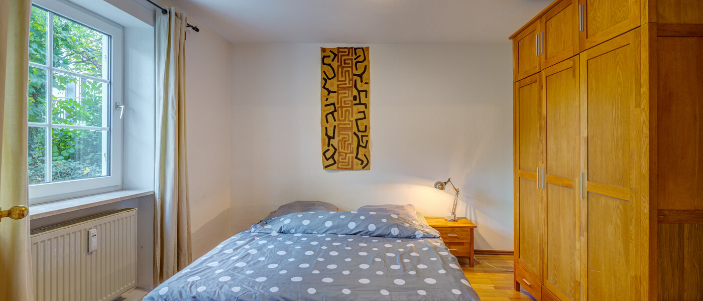 apartamento München Waldtrudering 01 dormitorio 9555