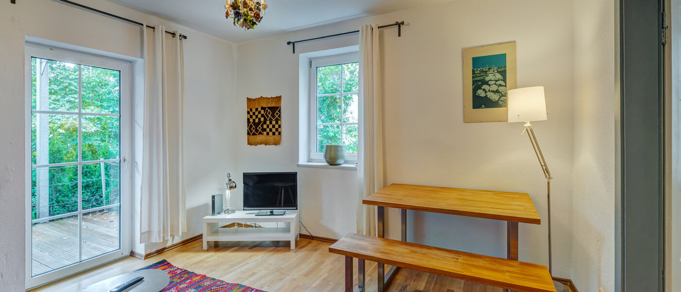 apartamento München Waldtrudering 02 zona de día  9555