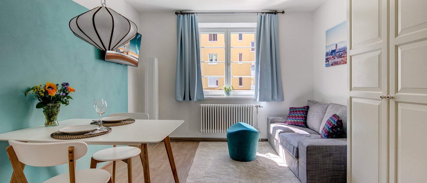 apartamento München Schwabing-West 01 salón 9578