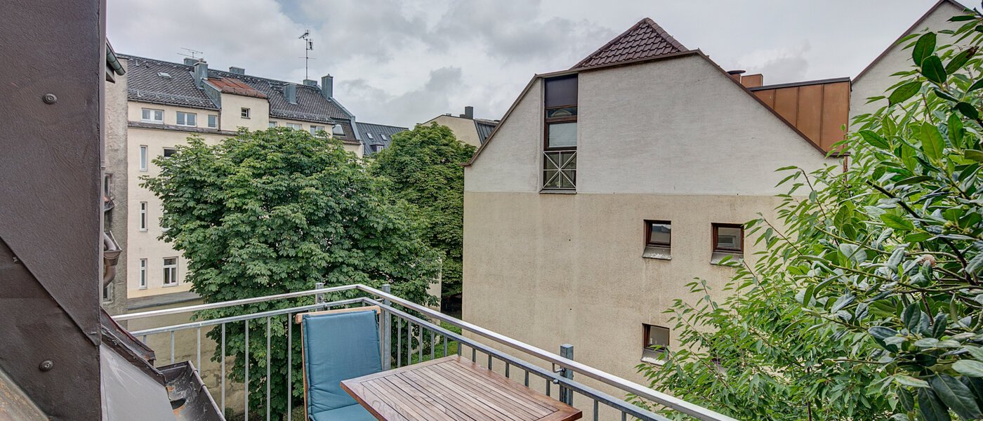 dúplex München Lehel 01 balcón 9580