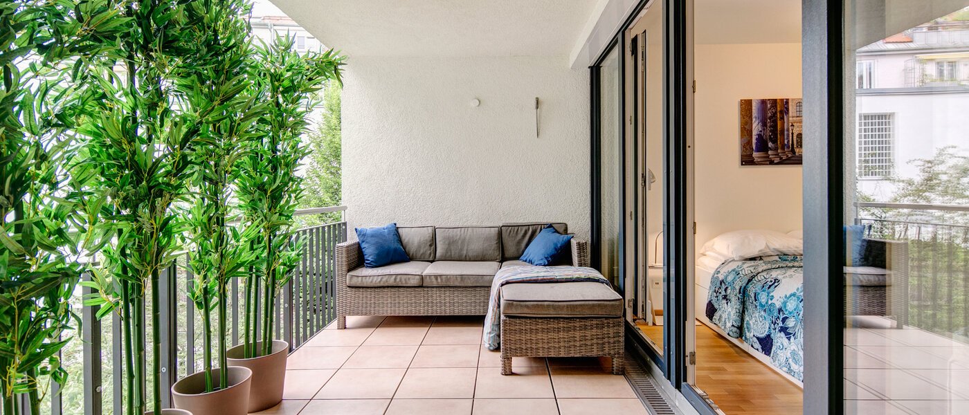 apartamento München Glockenbachviertel 01 balcón 9591