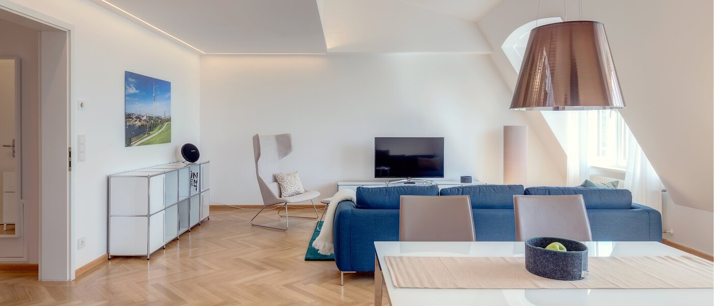 ático con terraza München Schwabing 03 salón 9602