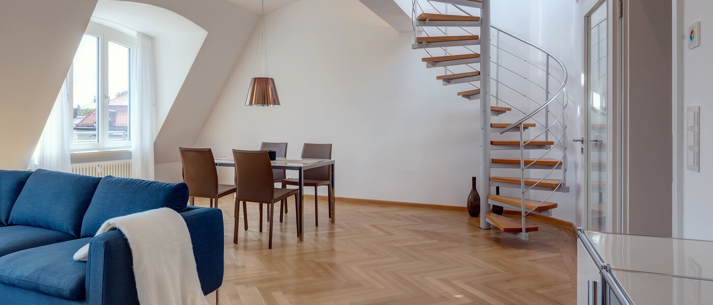 ático con terraza München Schwabing 04 salón 9602