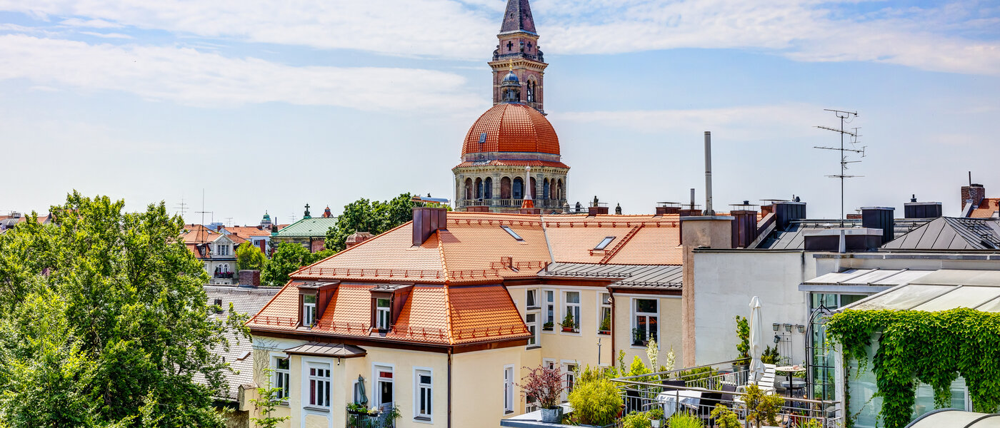 ático con terraza München Schwabing 06 vista 9602