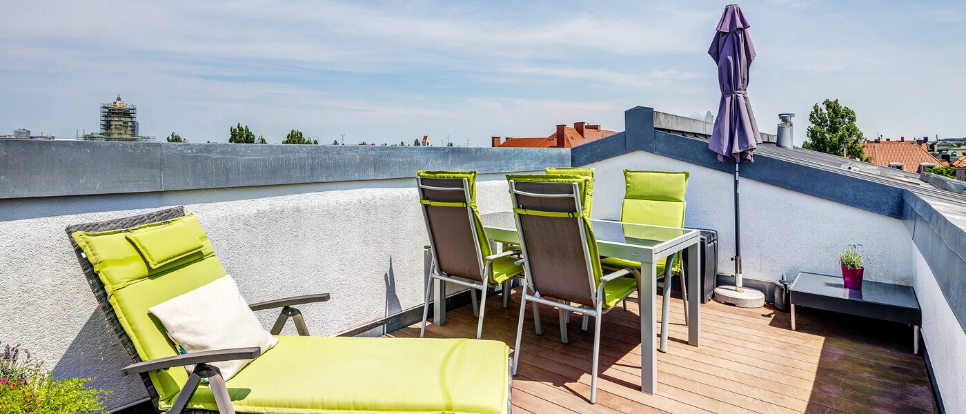ático con terraza München Schwabing 03 azotea 9602