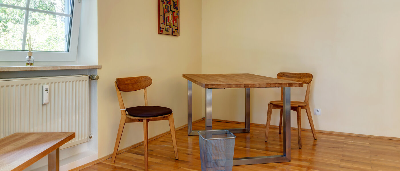 apartamento München Waldtrudering 05 salón 9604