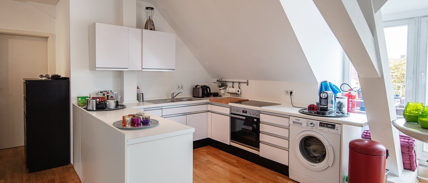 ático con terraza München Maxvorstadt - Universitätsviertel 01 cocina 9606