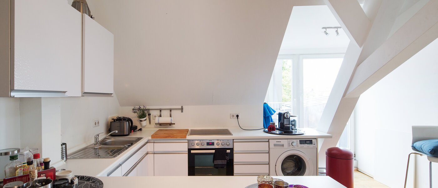 ático con terraza München Maxvorstadt - Universitätsviertel 02 cocina 9606