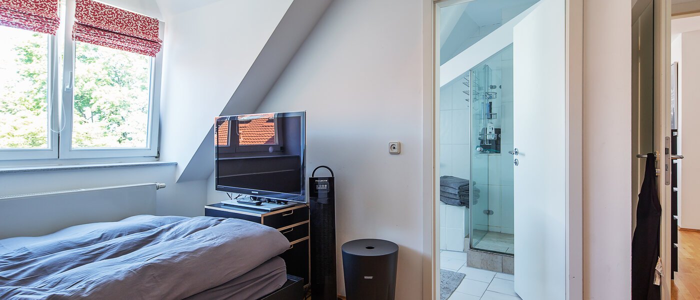 ático con terraza München Maxvorstadt - Universitätsviertel 02 dormitorio 9606