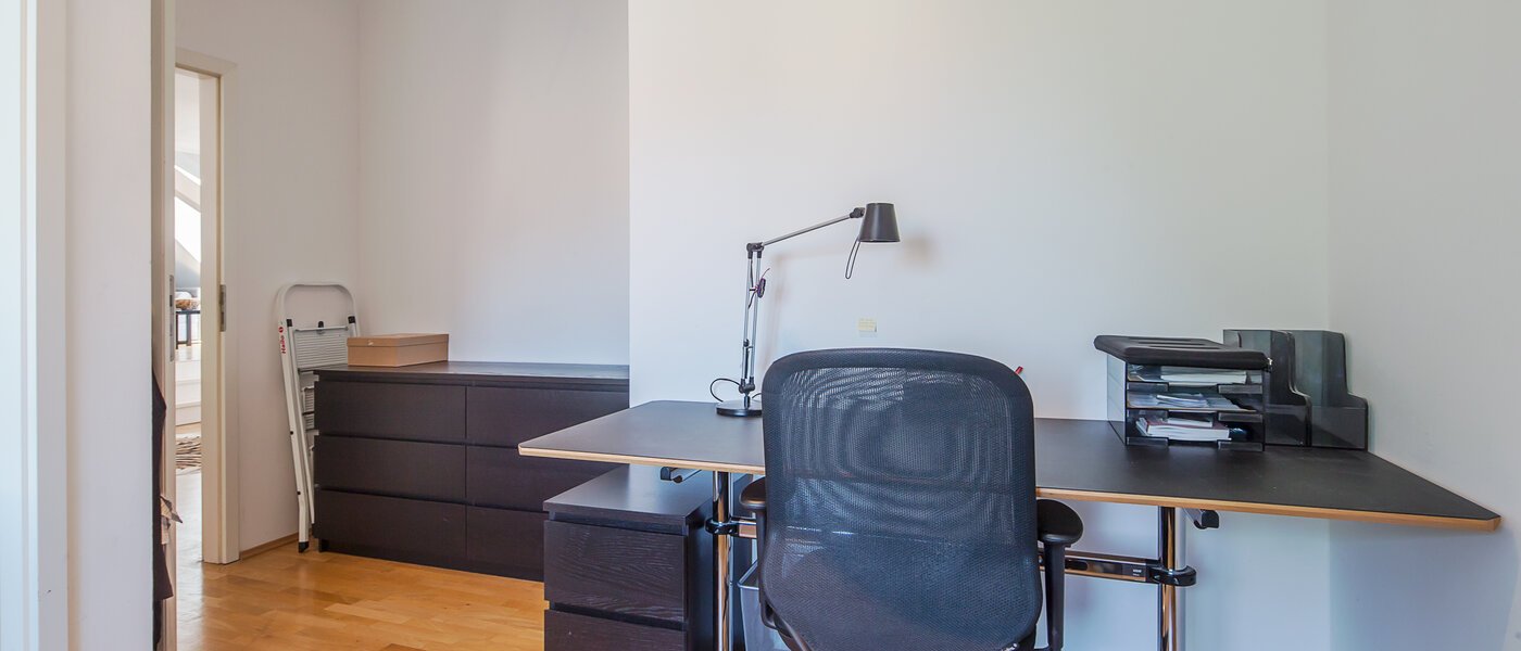 ático con terraza München Maxvorstadt - Universitätsviertel 04 dormitorio 9606