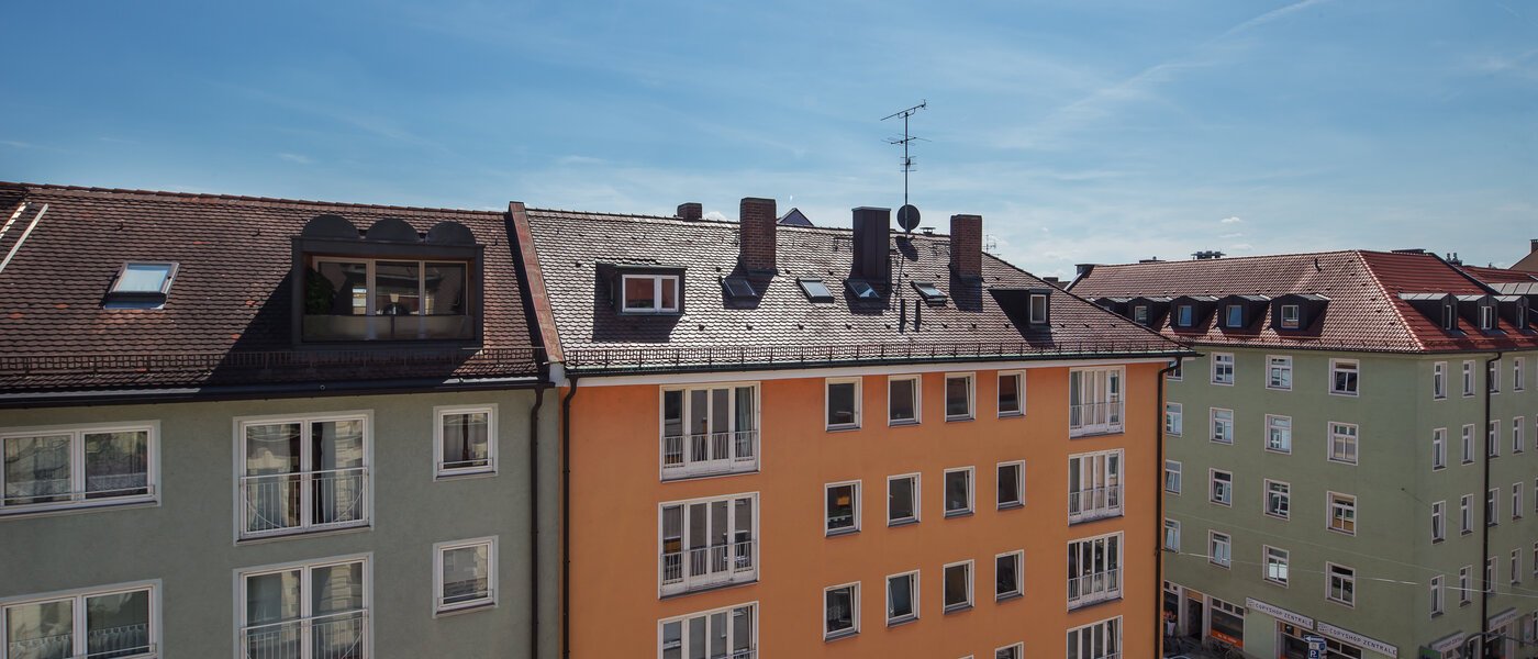 ático con terraza München Maxvorstadt - Universitätsviertel 05 vista 9606