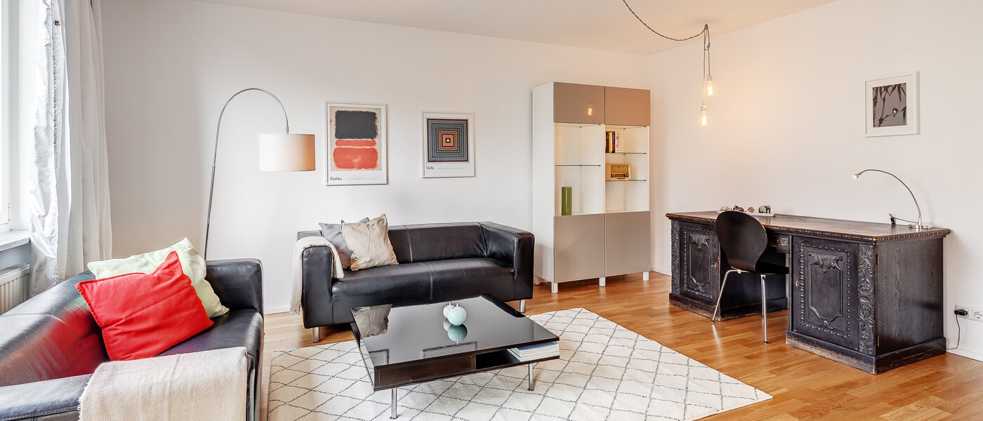 apartamento München Maxvorstadt - Museumsviertel 02 zona de día  9616