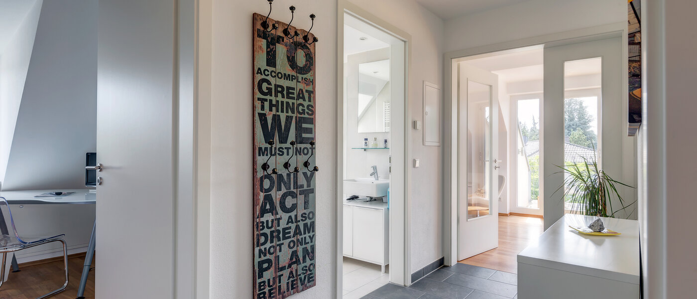 ático con terraza München Obermenzing 01 pasillo 9637