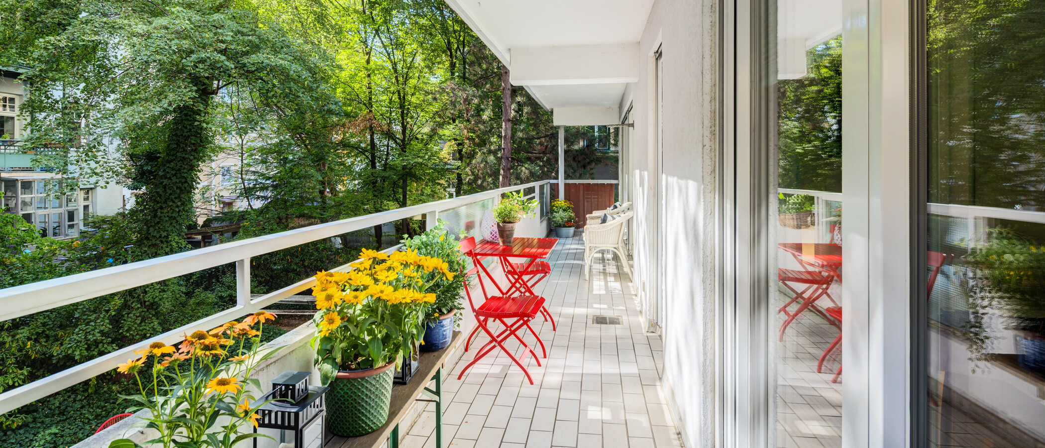 apartamento München Lehel 01 balcón 9663