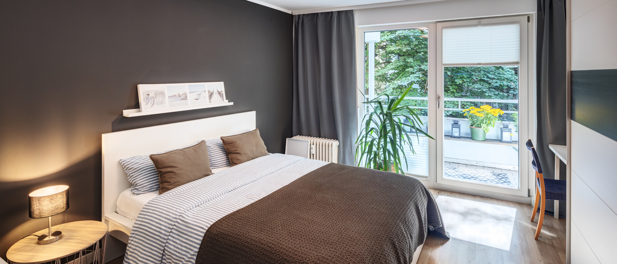 apartamento München Lehel 01 dormitorio 9663