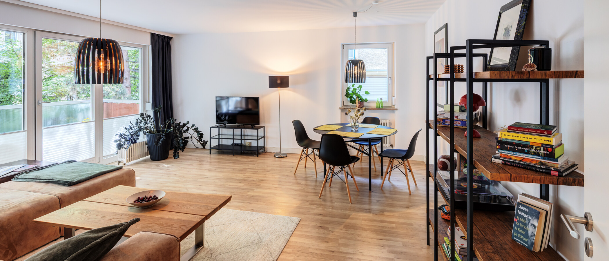 apartamento München Lehel 03 sala de estar 9663