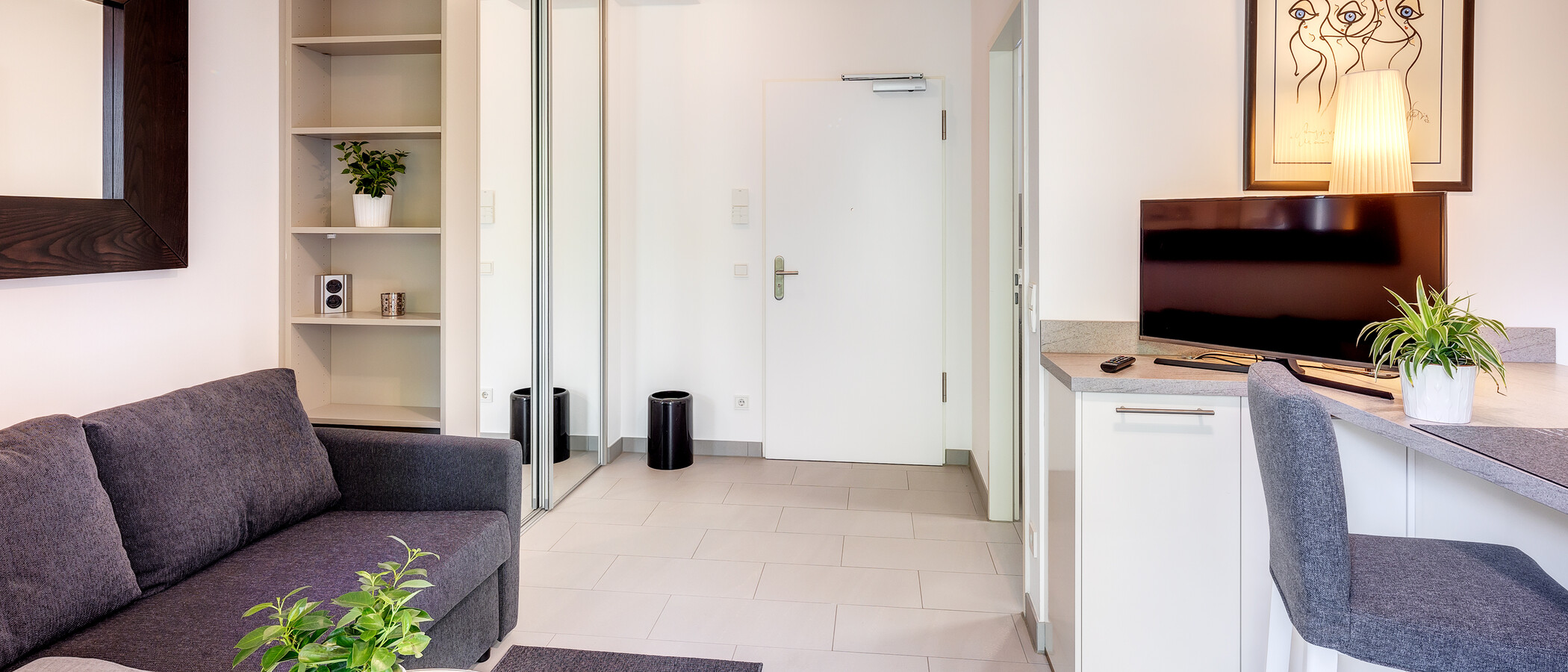 apartamento München Ramersdorf 03 zona de día  9668