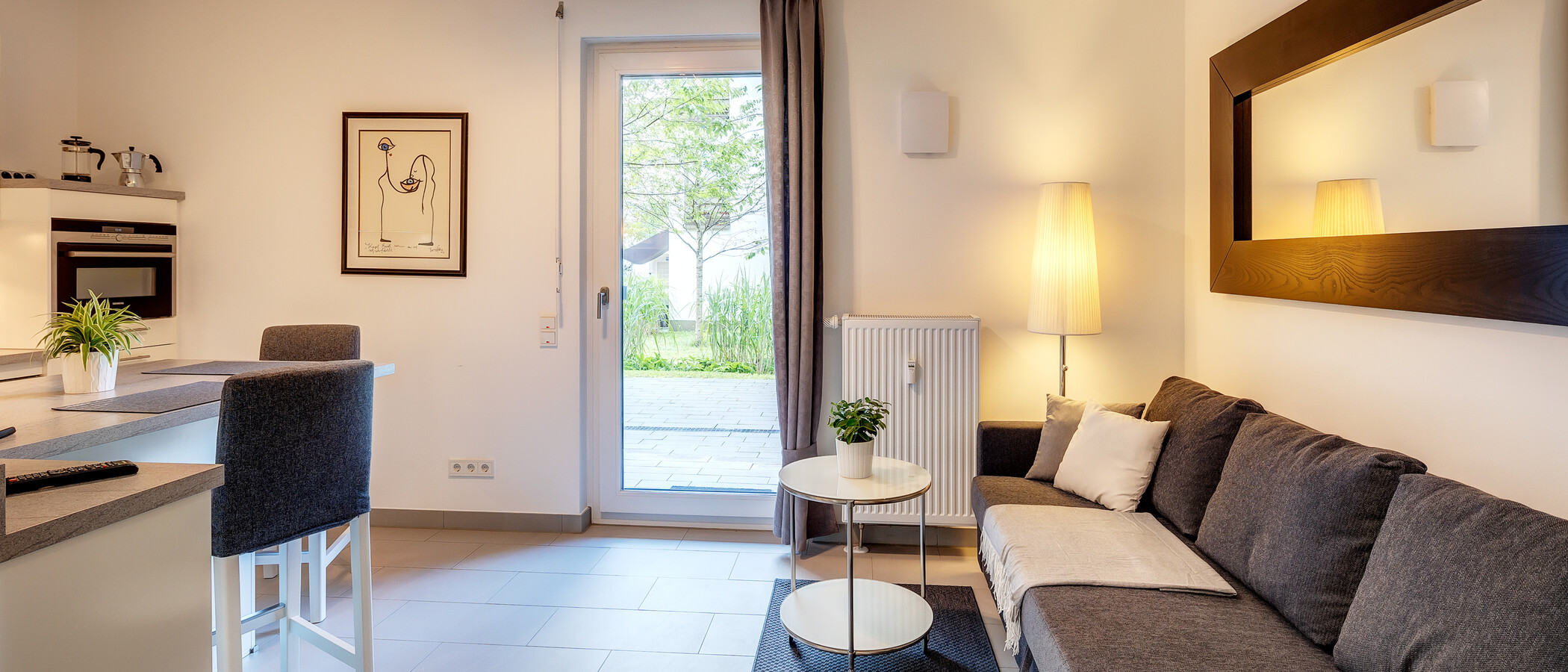 apartamento München Ramersdorf 05 zona de día  9668