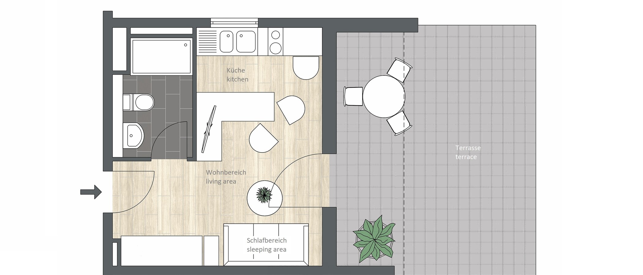apartamento München Ramersdorf 01 plano 9668