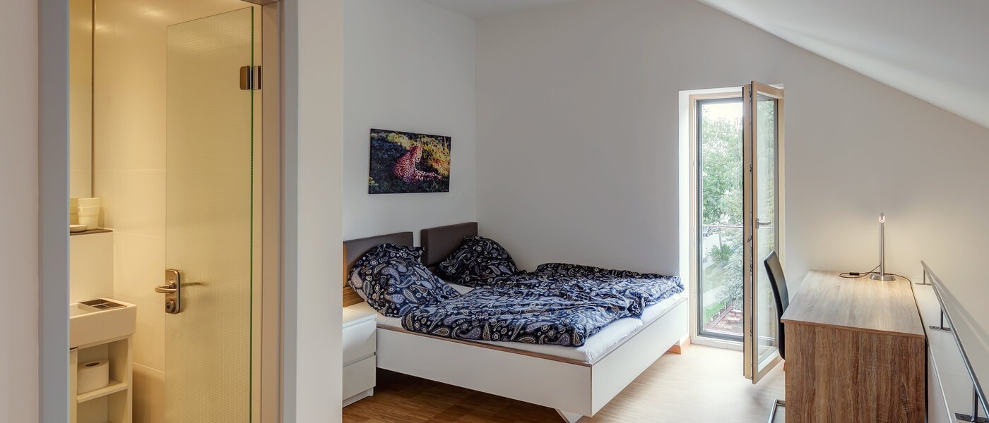 dúplex con galería Unterschleißheim Lohhof 02 dormitorio 9676