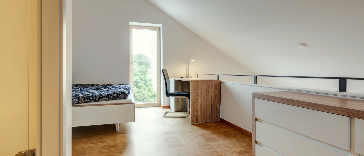 dúplex con galería Unterschleißheim Lohhof 04 dormitorio 9676