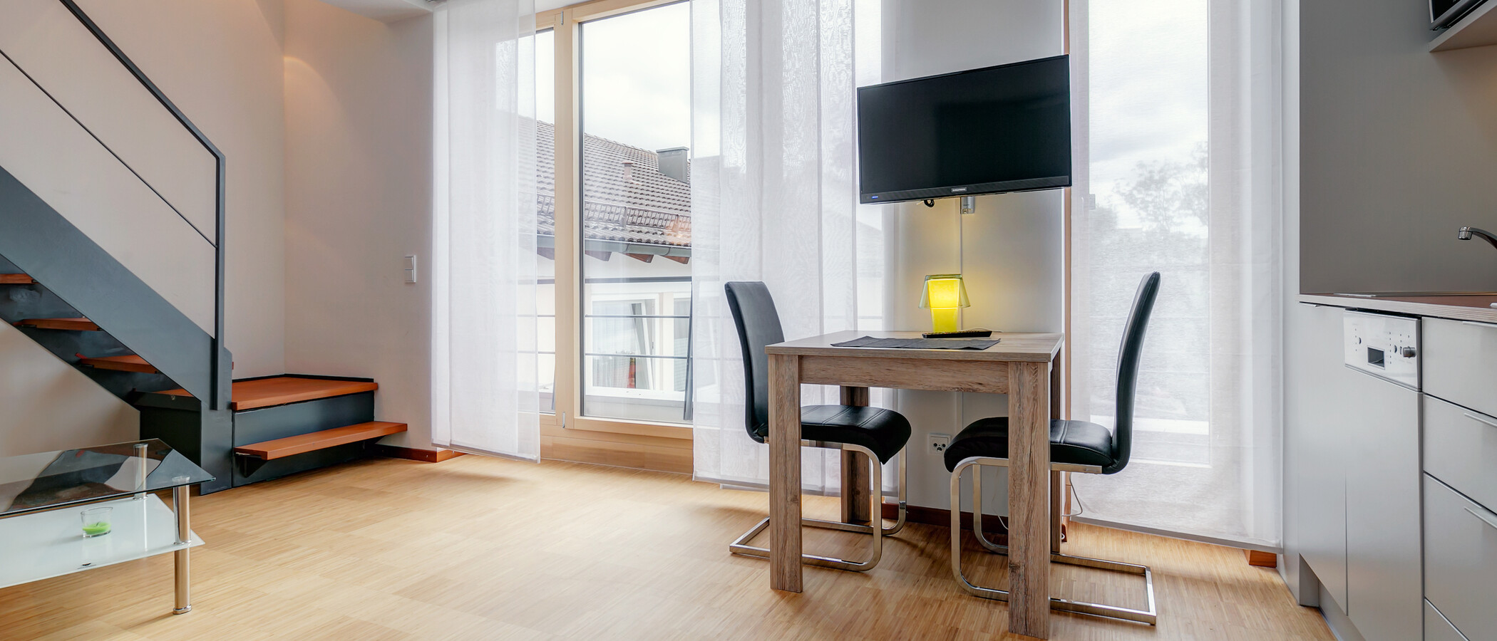 dúplex con galería Unterschleißheim Lohhof 04 salón 9677