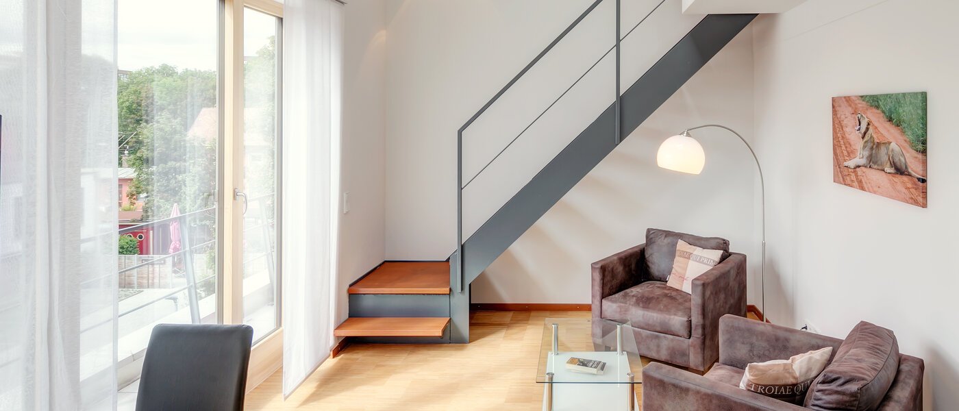 dúplex con galería Unterschleißheim 01 salón 9678