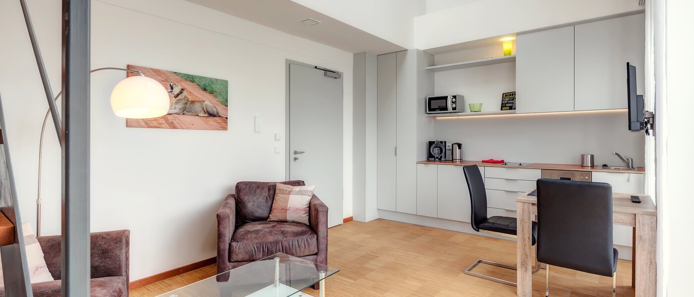 dúplex con galería Unterschleißheim 03 salón 9678