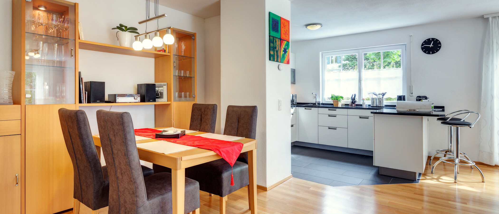piso con jardín München Forstenried 06 salón 9703