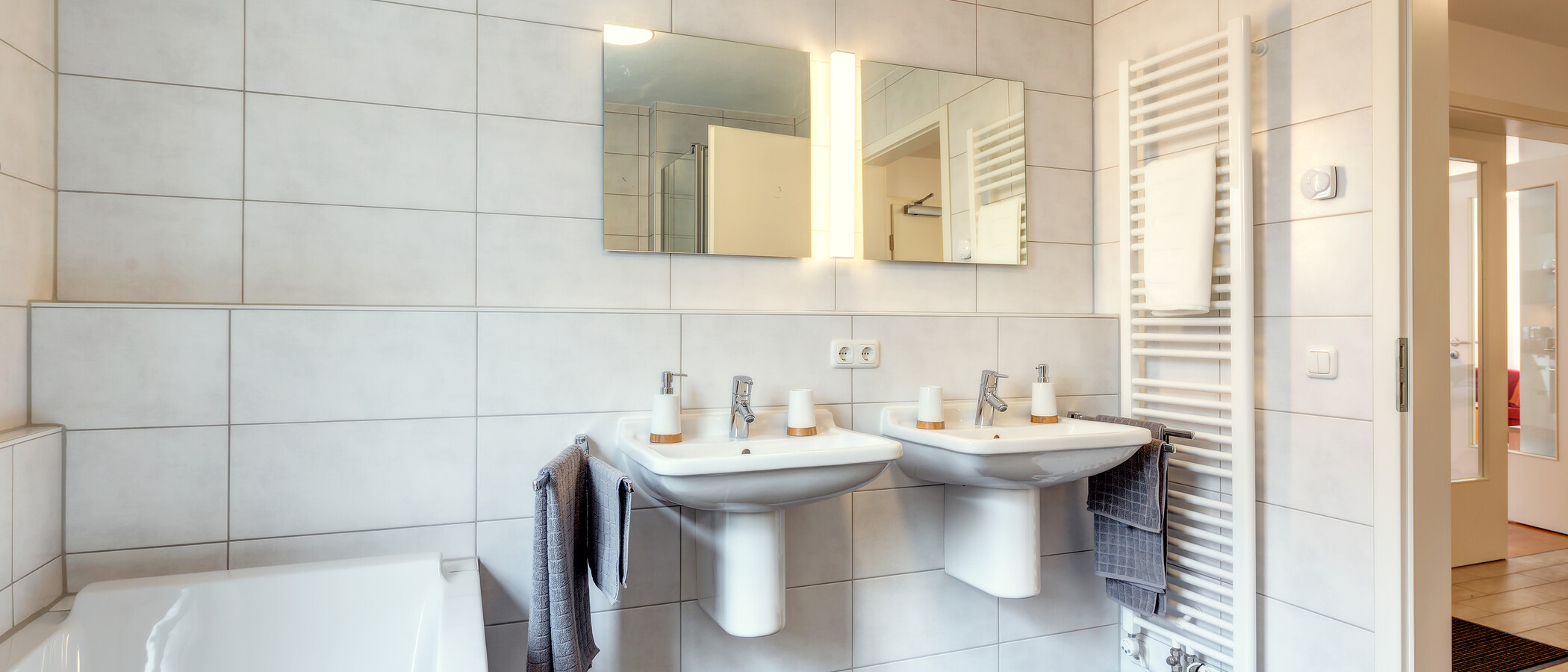 piso con jardín München Forstenried 04 baño 9703