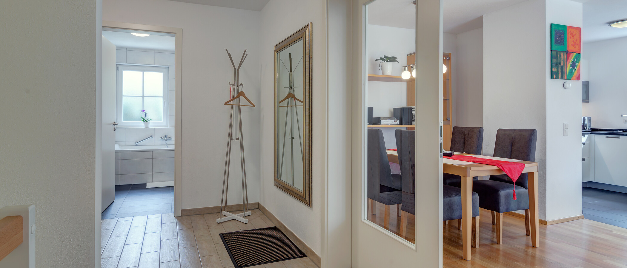 piso con jardín München Forstenried 01 pasillo 9703