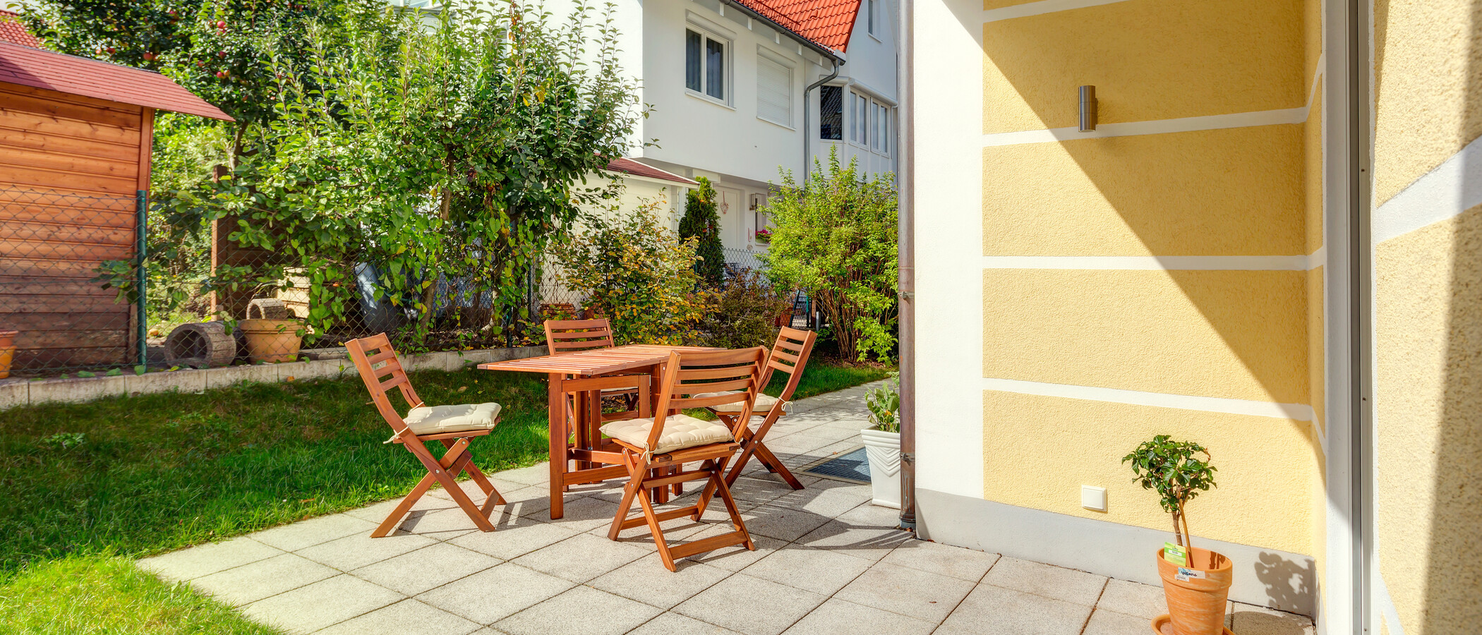 piso con jardín München Forstenried 01 terraza 9703