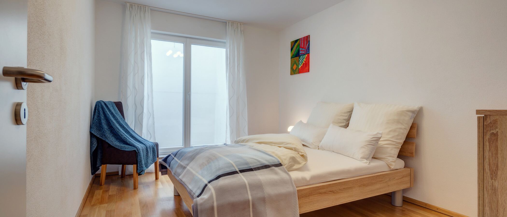 piso con jardín München Forstenried 01 2. dormitorio 9703