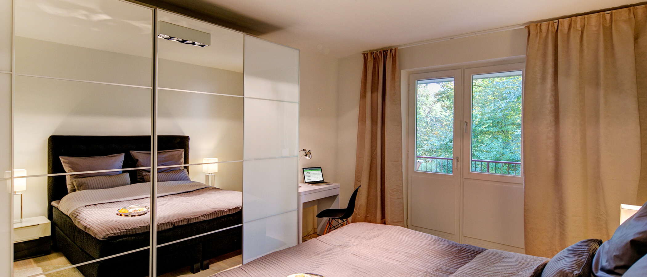 apartamento München Herzogpark 02 dormitorio 9714