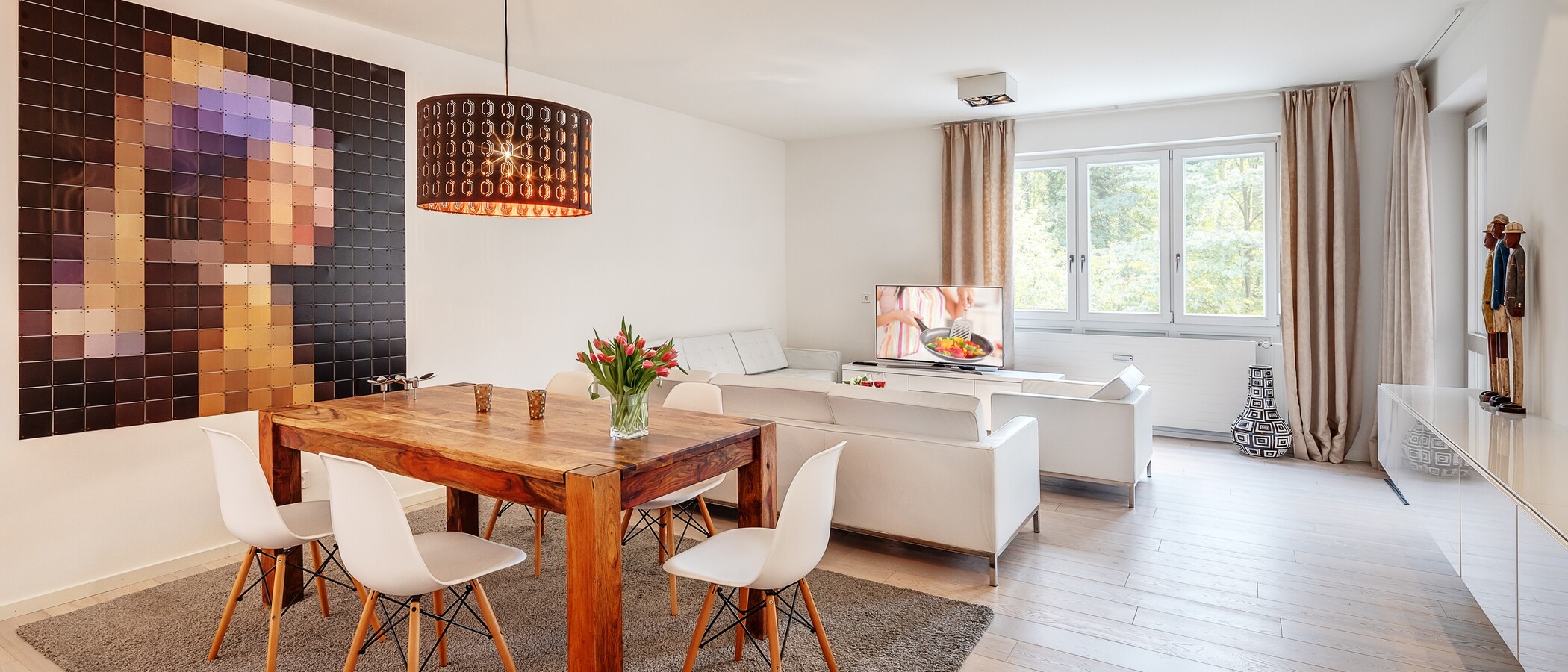 apartamento München Herzogpark 01 zona de día  9714