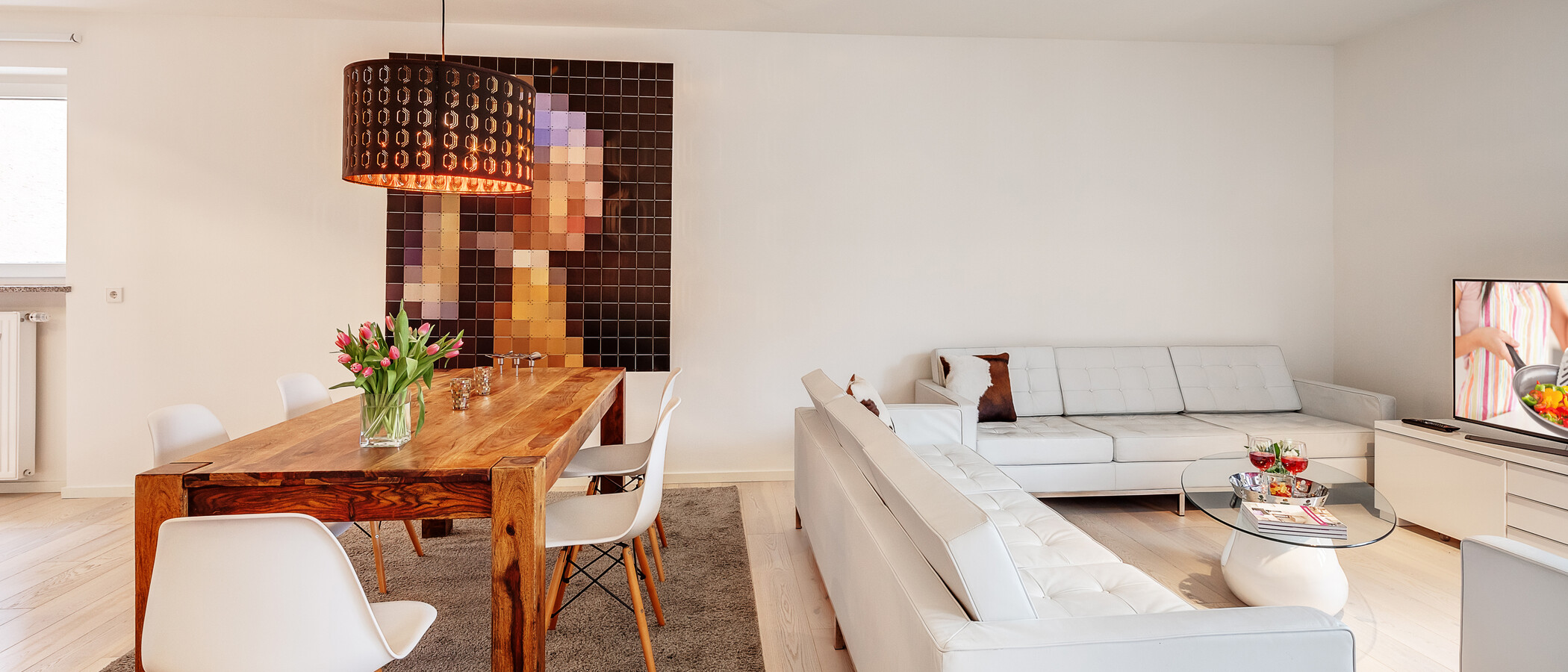 apartamento München Herzogpark 02 zona de día  9714
