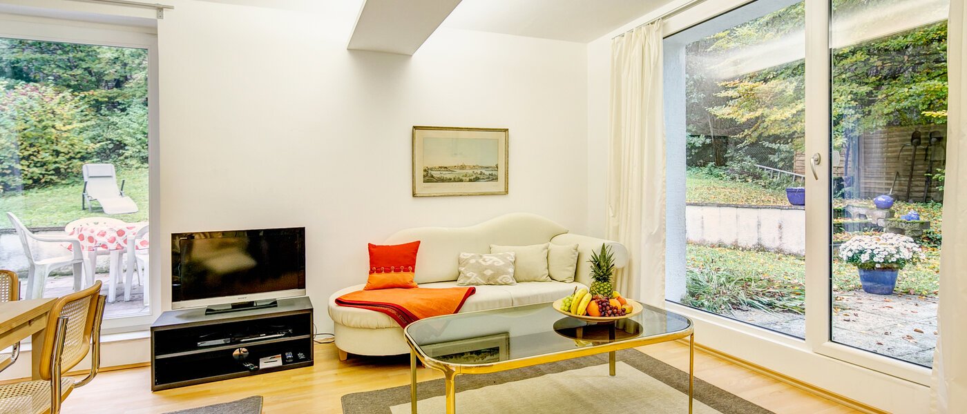 piso con jardín Gauting Stockdorf 01 salón 9728