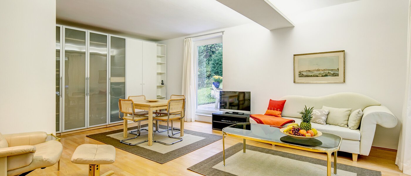 piso con jardín Gauting Stockdorf 02 salón 9728