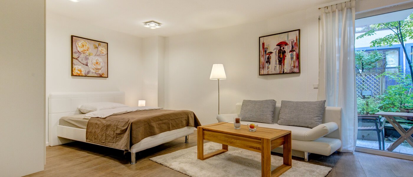 apartamento München Maxvorstadt - Westen 03 zona de día  9732